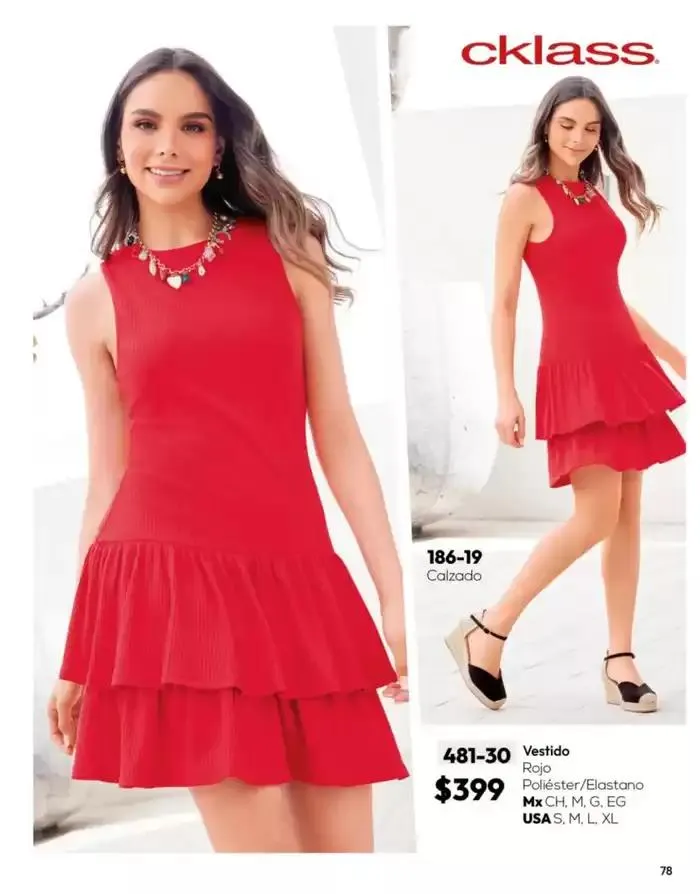 Catálogo de Catálogo Cklass Ropa Complemento de Verano 2025 México 1 de marzo al 30 de septiembre 2025 - Pagina 79