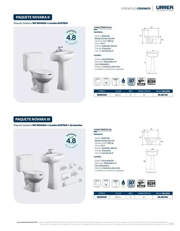 Catálogo de Catálogo Residencial 2025 28 de febrero al 28 de febrero 2026 - Pagina 253