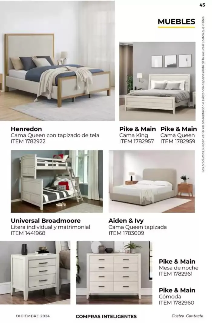 Catálogo de Costco Contacto 10 de diciembre al 31 de diciembre 2024 - Pagina 86