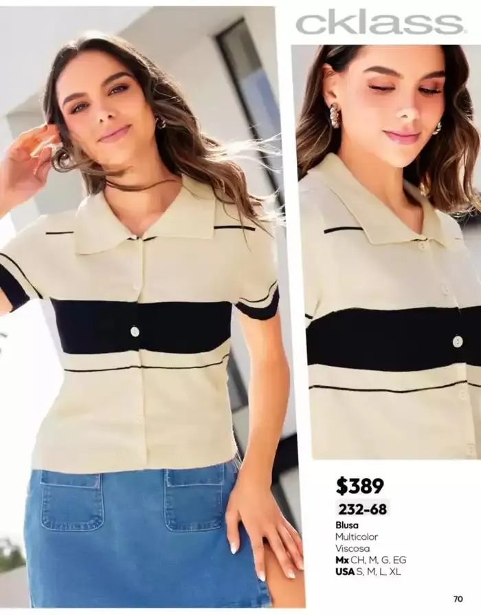 Catálogo de Catálogo Cklass Ropa Complemento de Verano 2025 México 1 de marzo al 30 de septiembre 2025 - Pagina 71