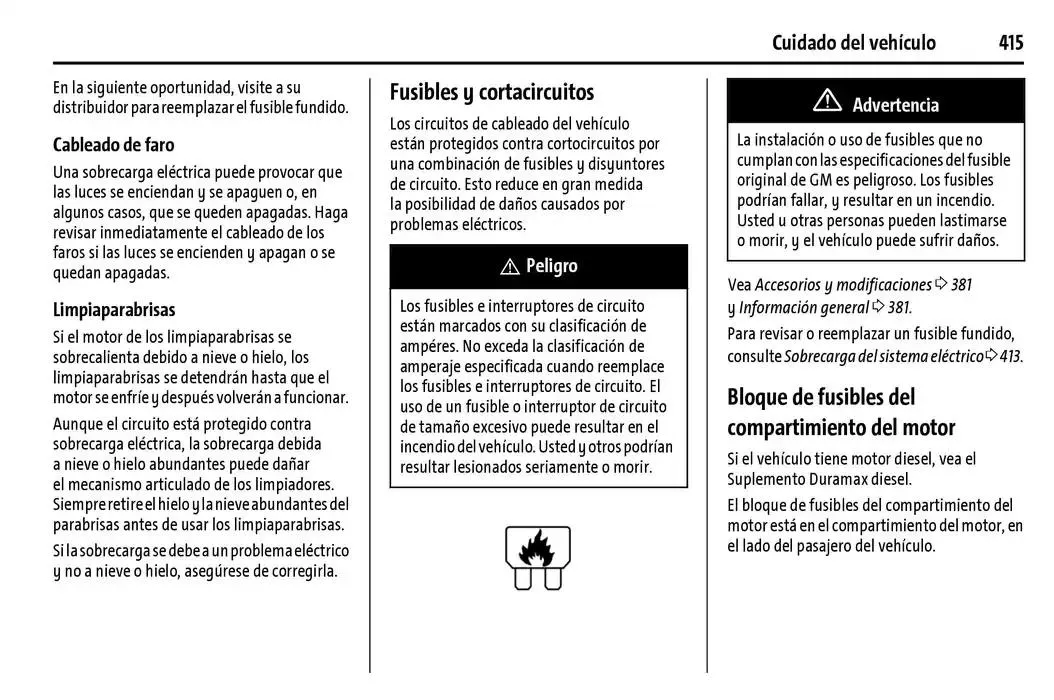 Catálogo de Cheyenne 2025 Manual del propietario 22 de enero al 31 de diciembre 2025 - Pagina 416