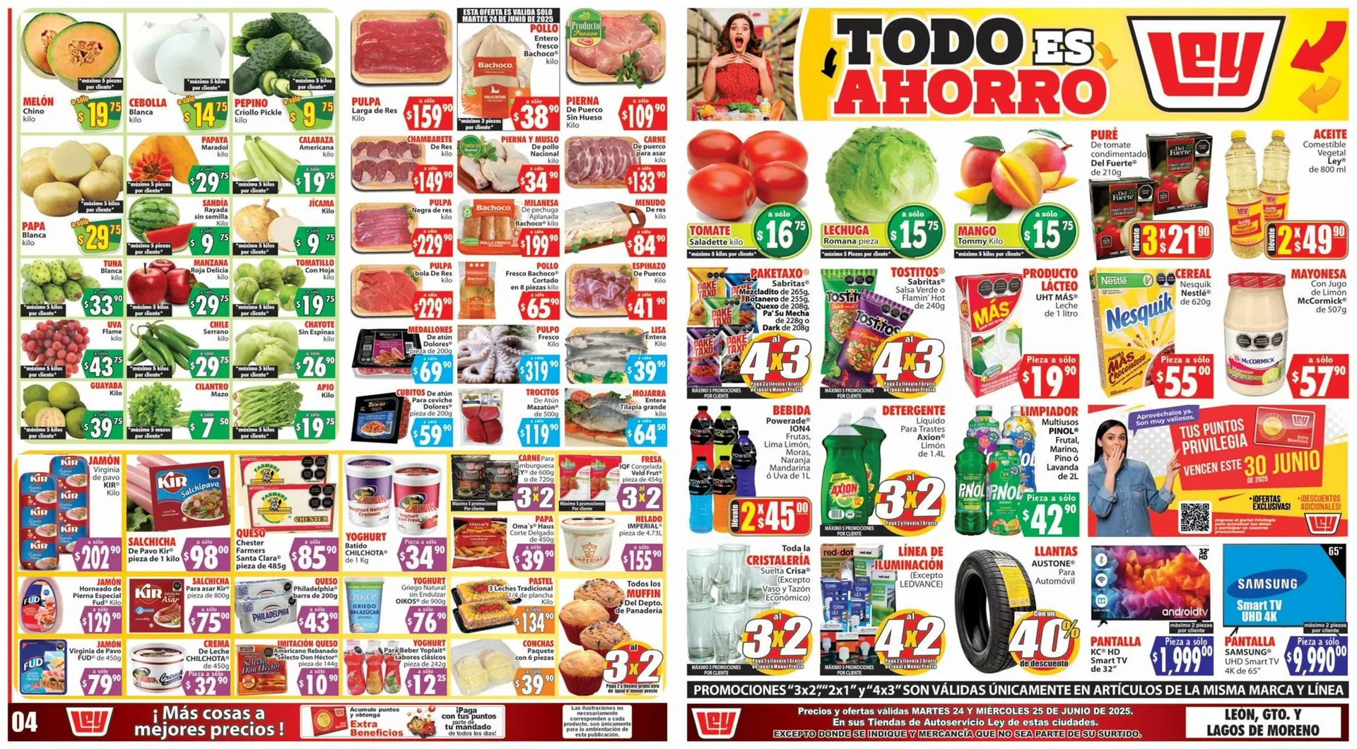 Catálogo de Catálogo Casa Ley 24 de junio al 25 de junio 2025 - Pagina 1