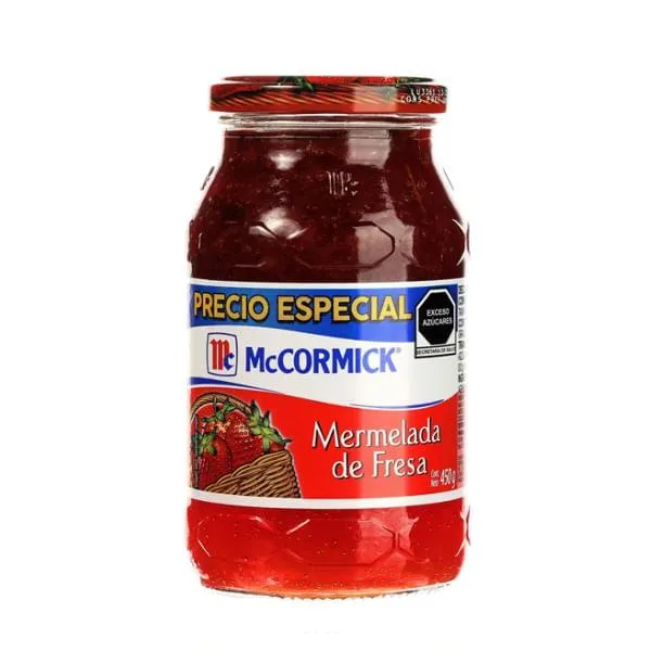 Mermelada Mccormick fresa 450 g