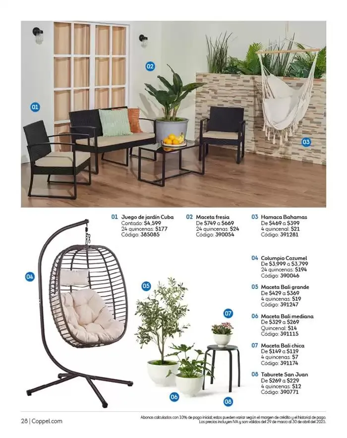 Catálogo de REVISTA MARZO REVISTA VACACIONES SEMANA SANTA 1 de abril al 30 de abril 2025 - Pagina 28