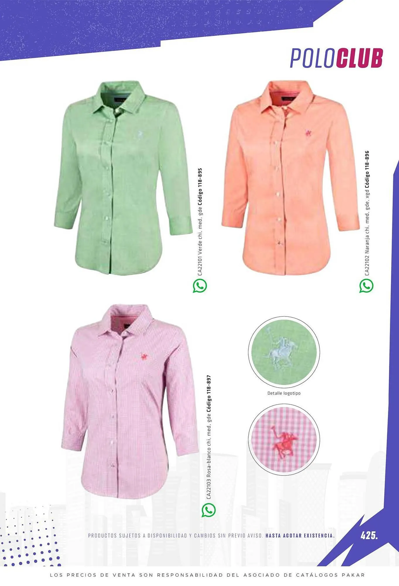 Catálogo de Catálogo SC Pakar 19 de marzo al 20 de junio 2024 - Pagina 425