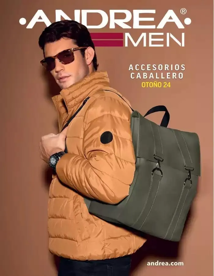 Catálogo de ANDREA - ACCESORIOS CABALLERO 26 de agosto al 25 de enero 2025 - Pagina 1