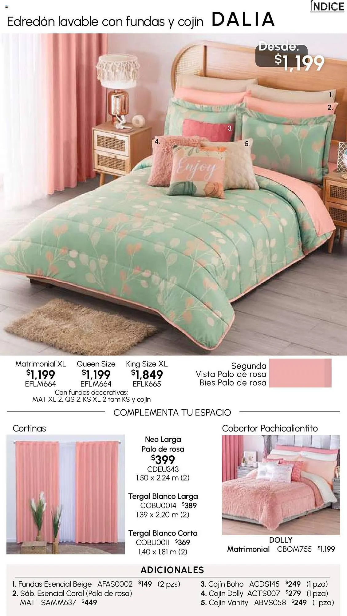 Catálogo de Catálogo Colchas Concord 13 de julio al 20 de julio 2023 - Pagina 65