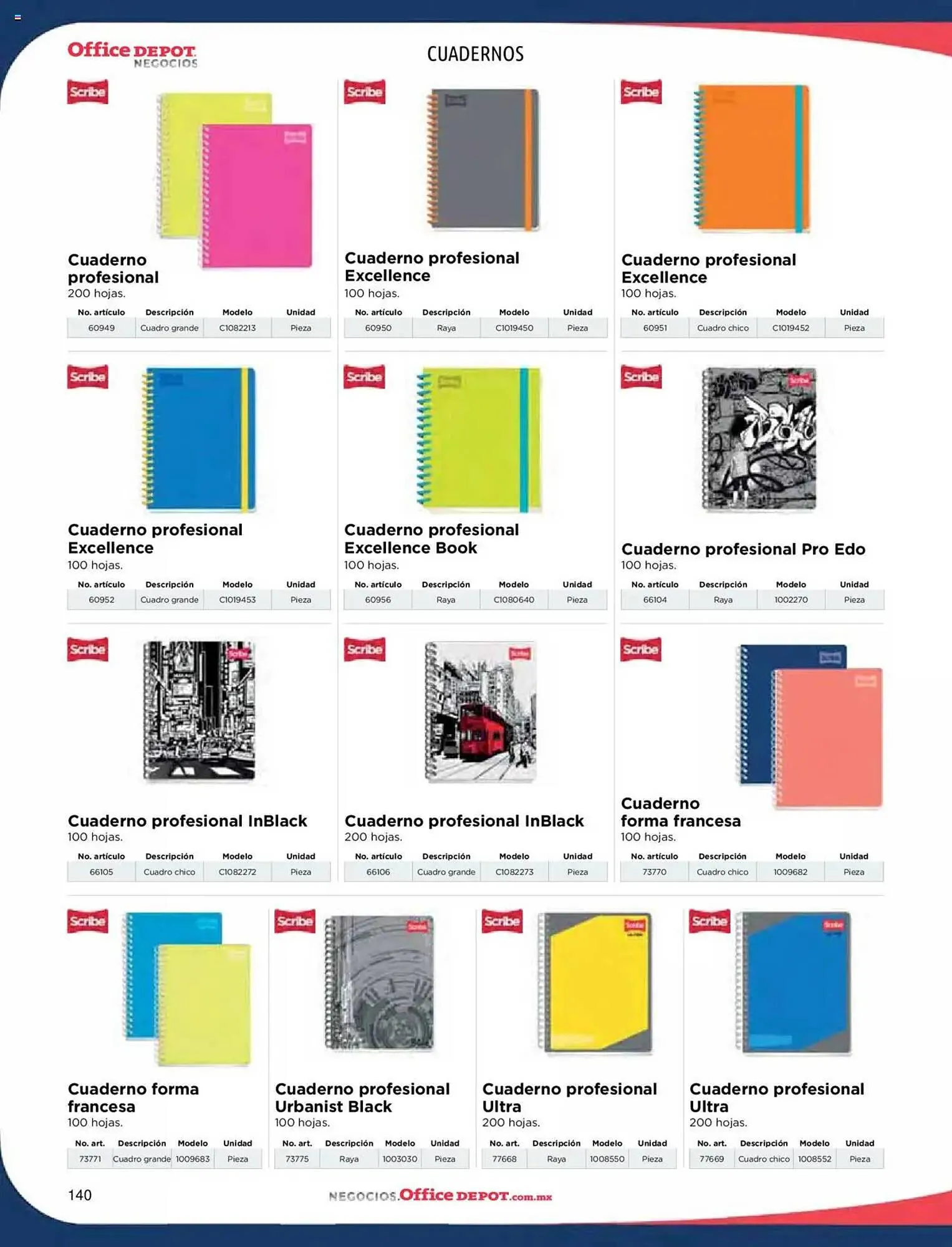 Catálogo de Catálogo Office Depot 9 de enero al 31 de diciembre 2025 - Pagina 142