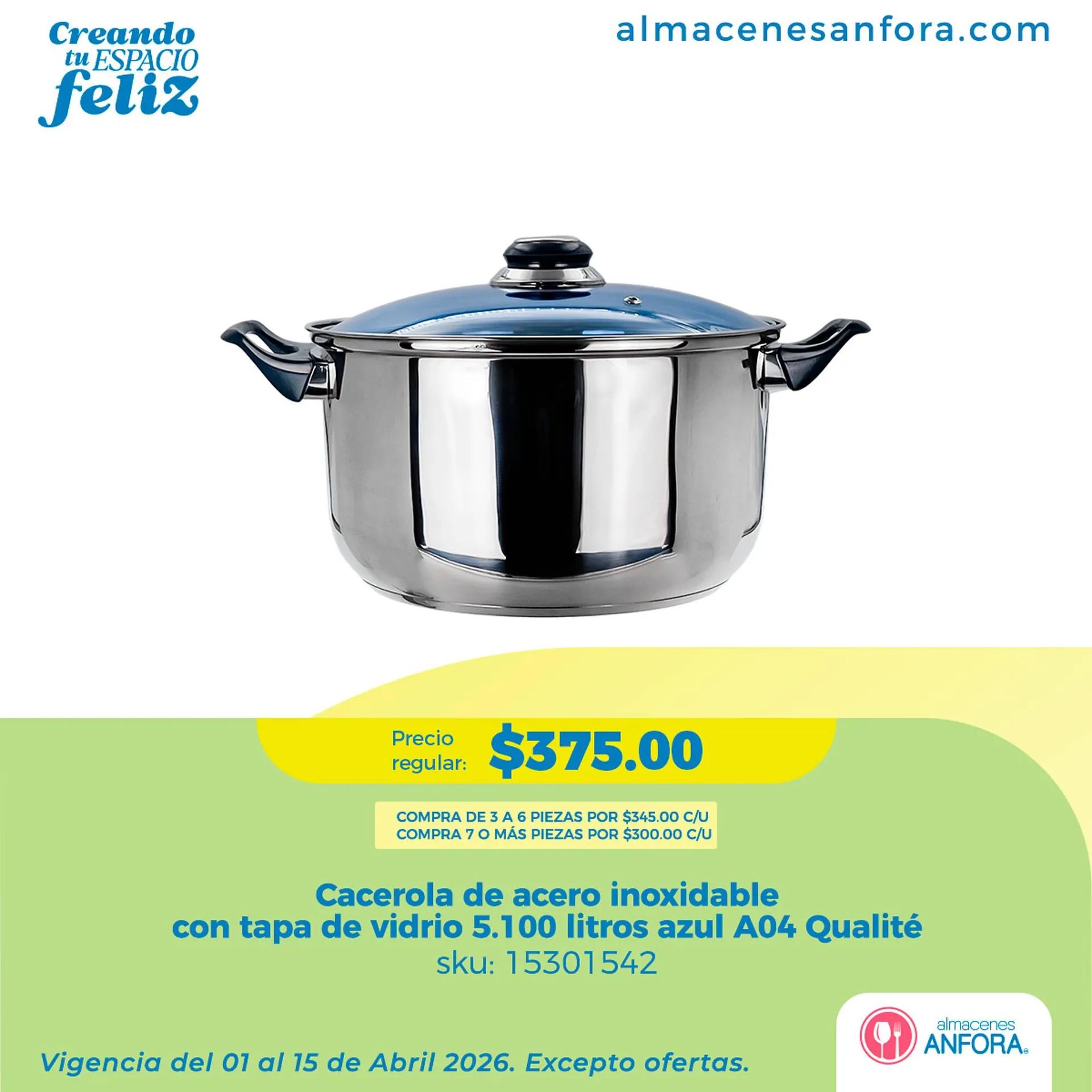 Catálogo de Catálogo Almacenes Anfora 1 de abril al 15 de abril 2026 - Pagina 3