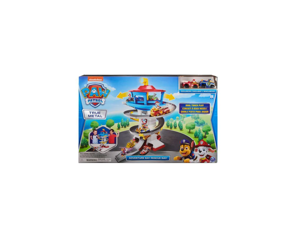 Paw Patrol Set Bahía Aventura True Metal