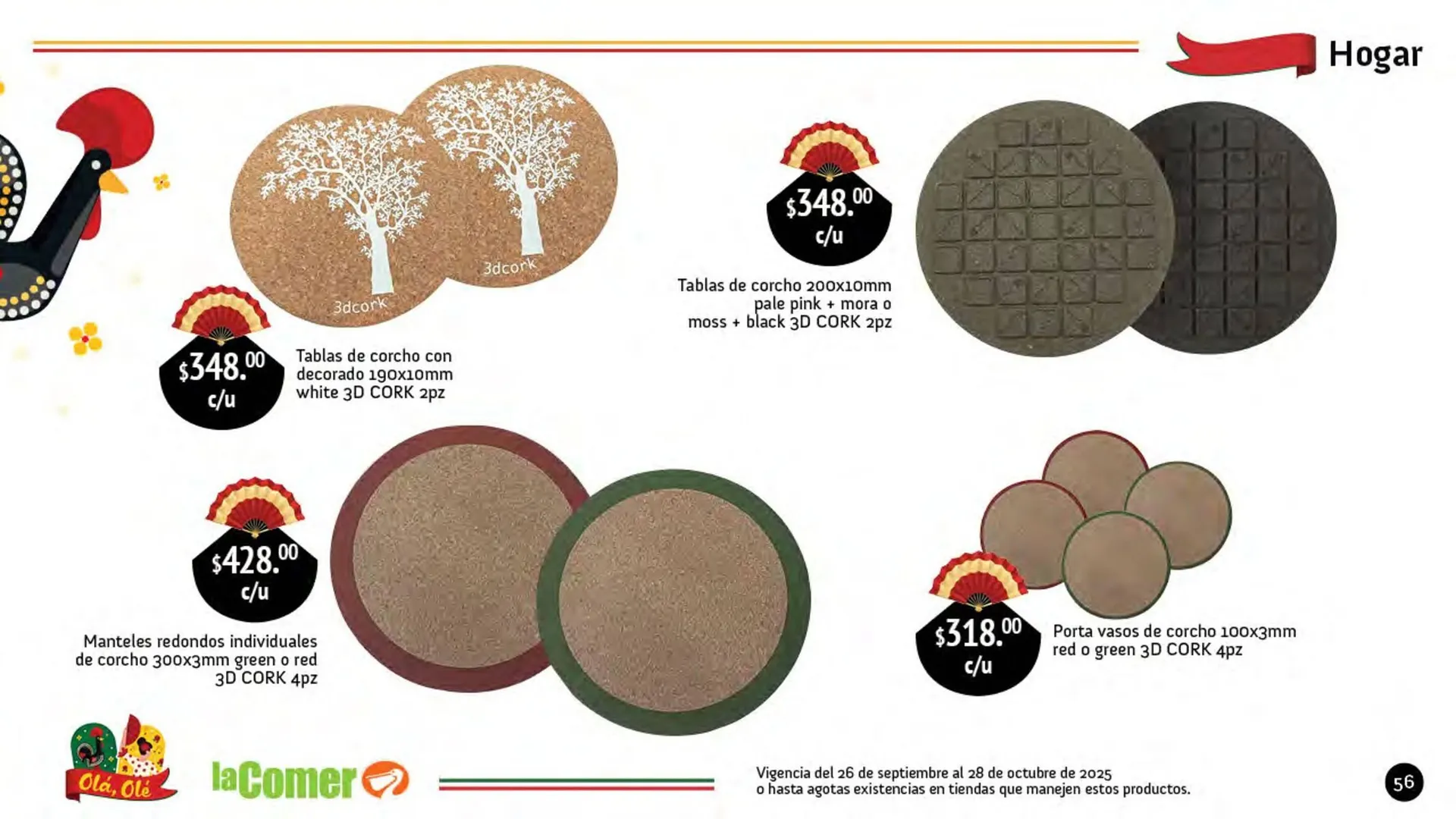 Catálogo de Folleto La Comer 26 de septiembre al 28 de octubre 2025 - Pagina 56