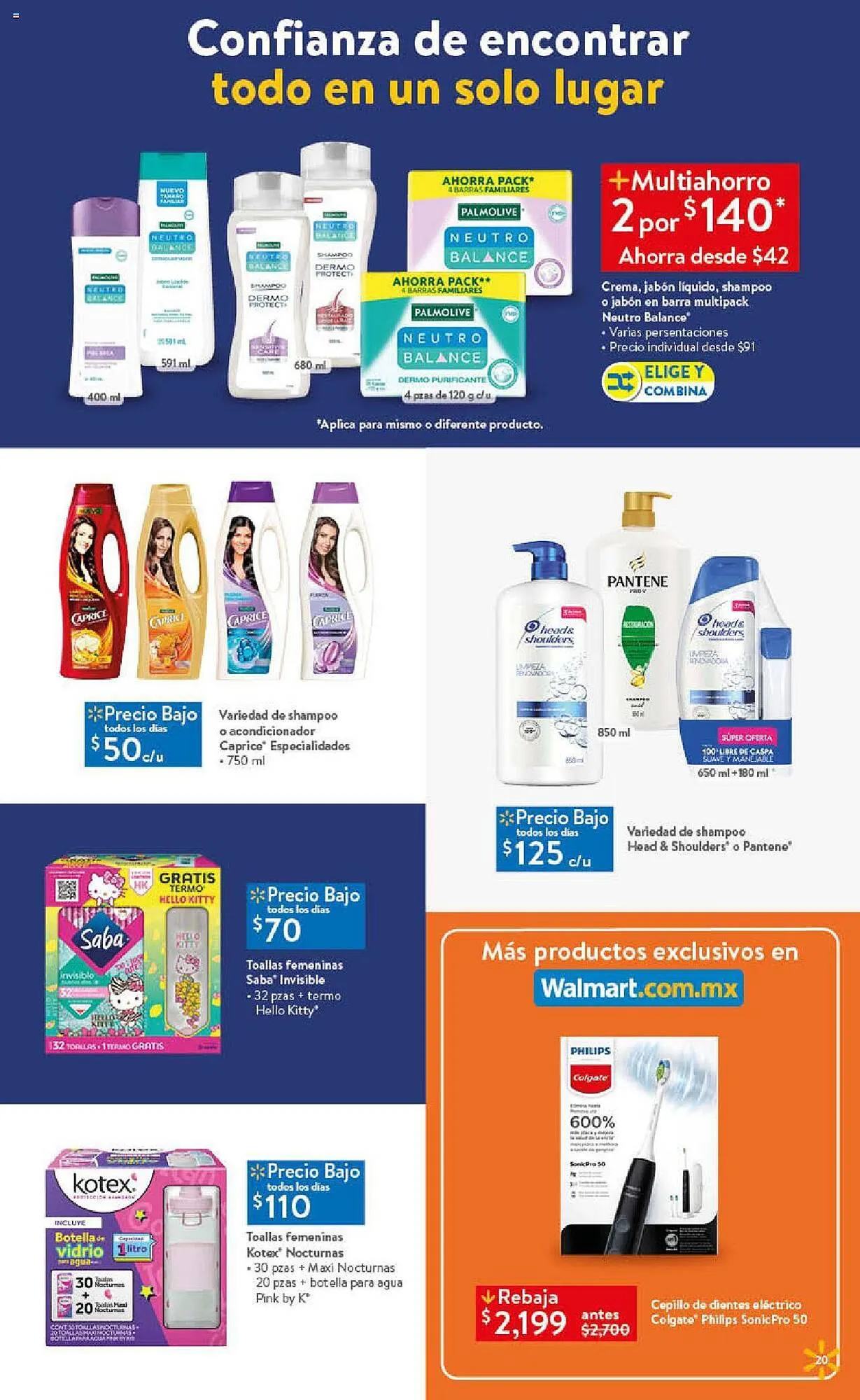 Catálogo de Catálogo Walmart 18 de septiembre al 4 de octubre 2023 - Pagina 20