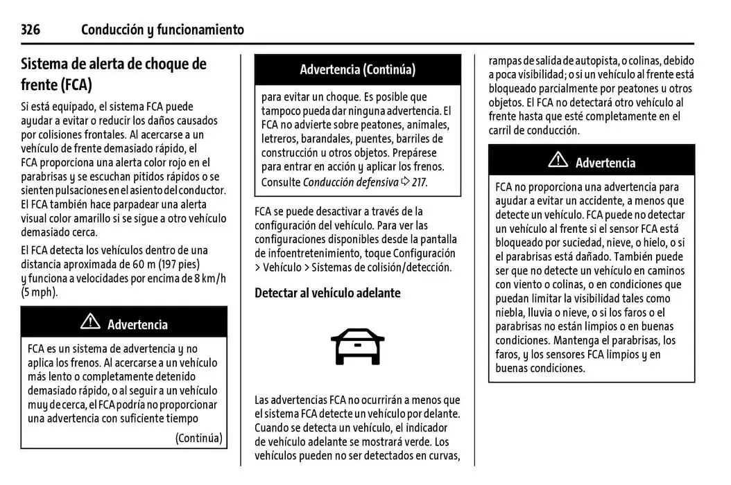 Catálogo de Cheyenne 2025 Manual del propietario 22 de enero al 31 de diciembre 2025 - Pagina 327