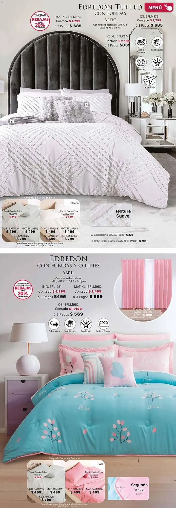 Catálogo de Catálogo Colchas Concord 1 de febrero al 2 de mayo 2026 - Pagina 7