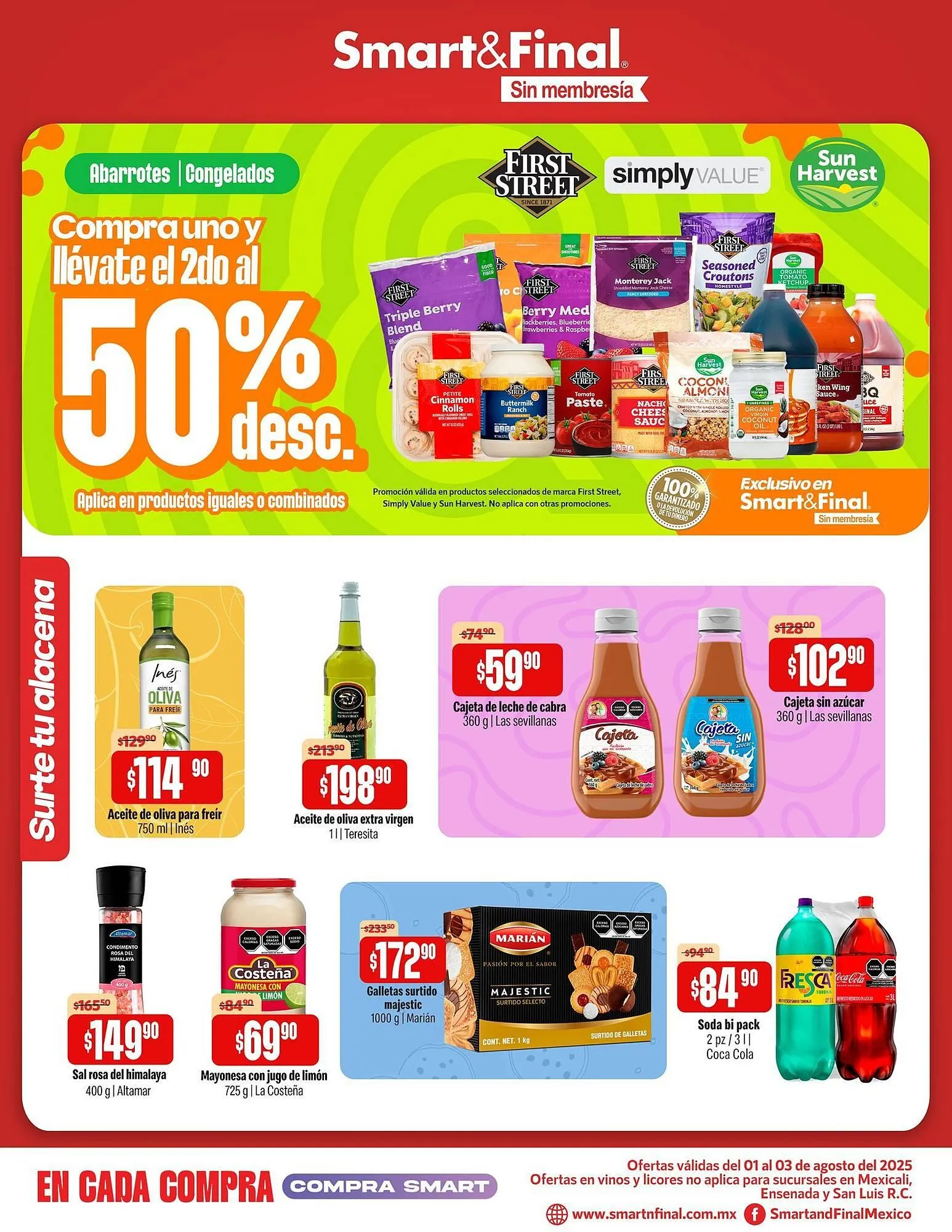 Catálogo de Catálogo Smart & Final 1 de agosto al 3 de agosto 2025 - Pagina 2