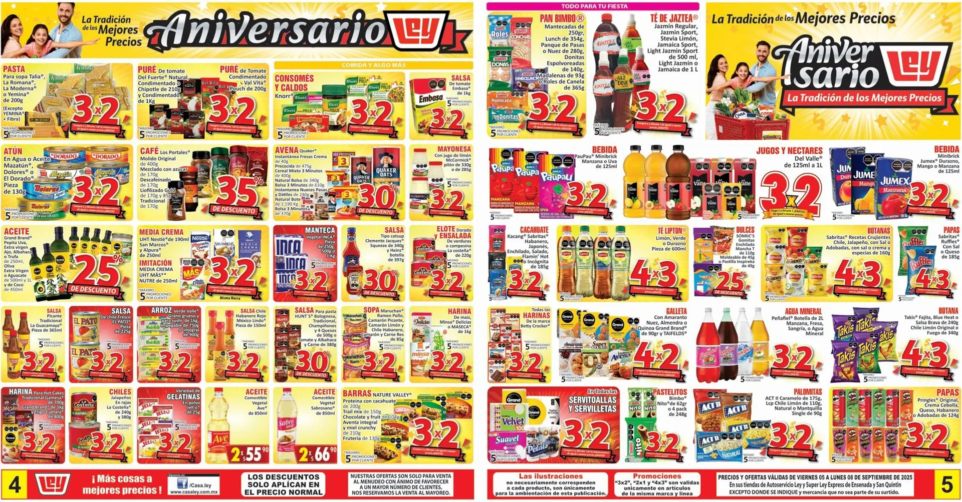 Catálogo de Folleto Casa Ley 6 de septiembre al 8 de septiembre 2025 - Pagina 2