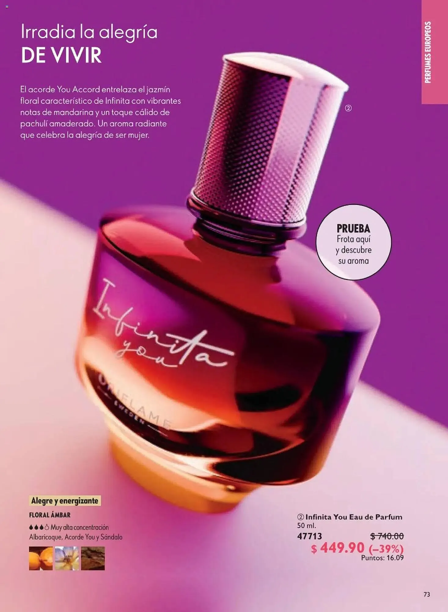 Catálogo de Catálogo Oriflame 9 de mayo al 29 de mayo 2026 - Pagina 73