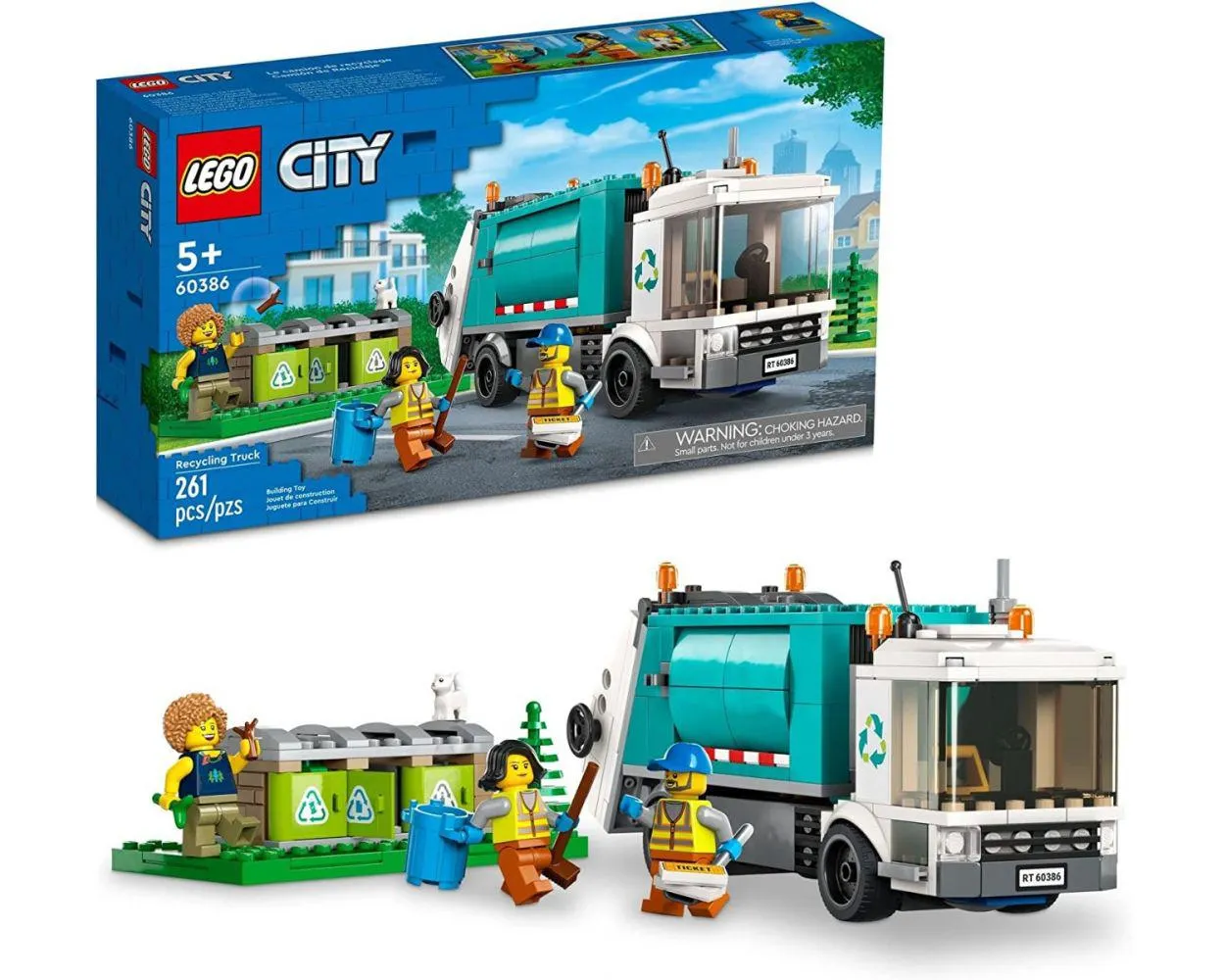 Lego City Camión de reciclaje 60386