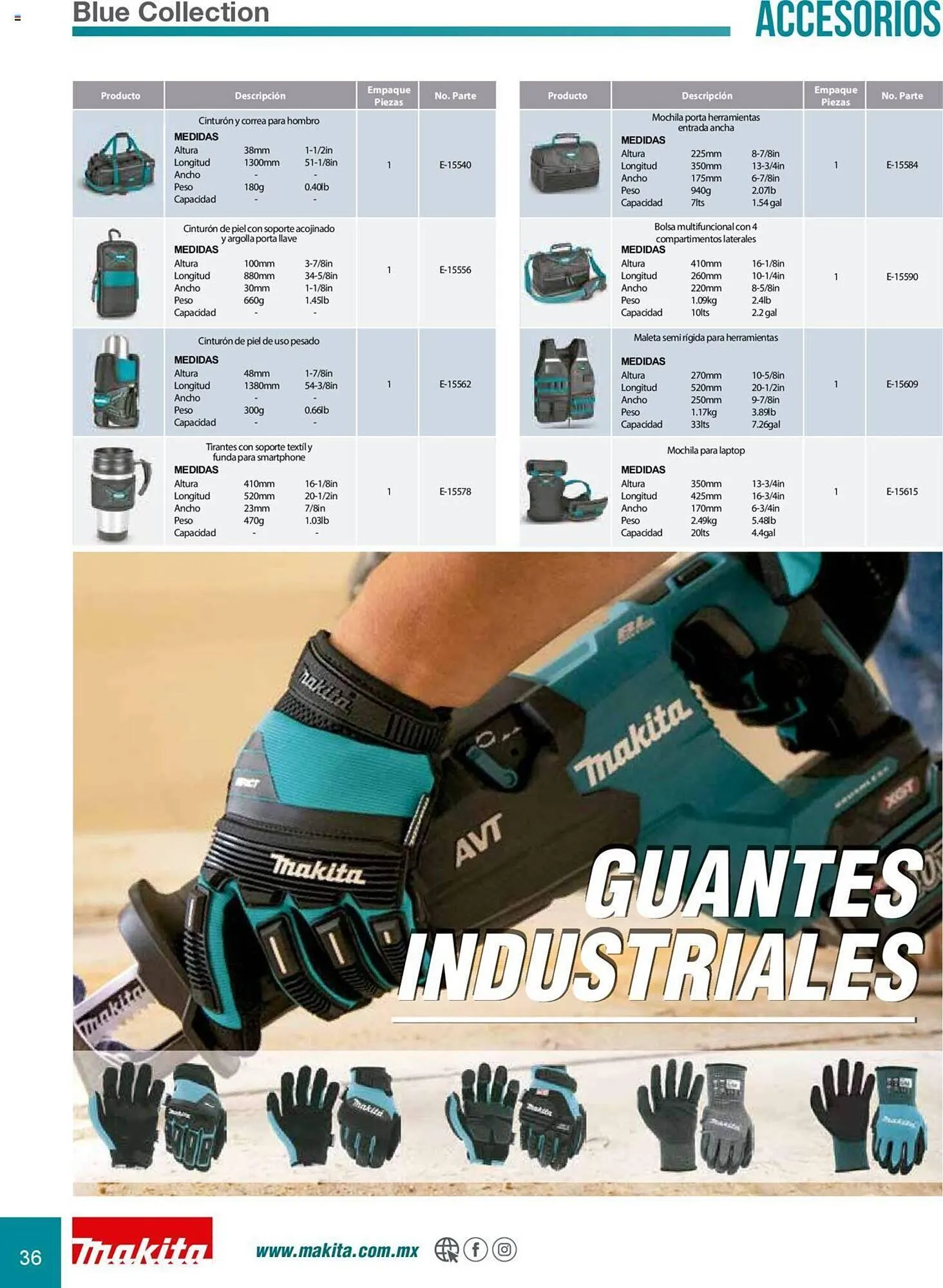 Catálogo de Catálogo Makita 8 de julio al 31 de diciembre 2025 - Pagina 36