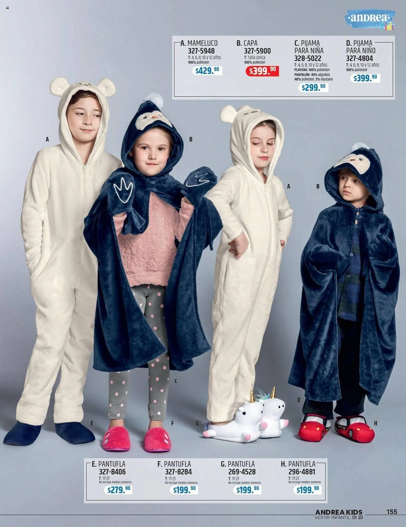 Catálogo de Catálogo Andrea 27 de agosto al 27 de enero 2024 - Pagina 155