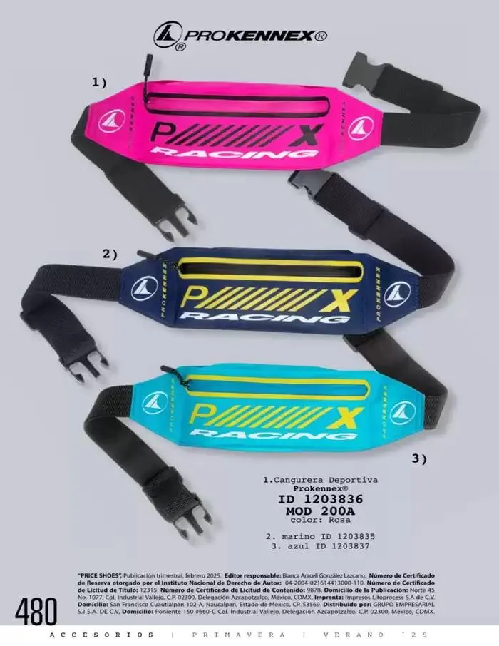 Catálogo de ACCESORIOS | PRI-VER | 2025 | 1E 1 de marzo al 30 de septiembre 2025 - Pagina 482