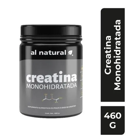Al Natural Creatina Monohidratada Suplemento Alimenticio a Base de Creatina
