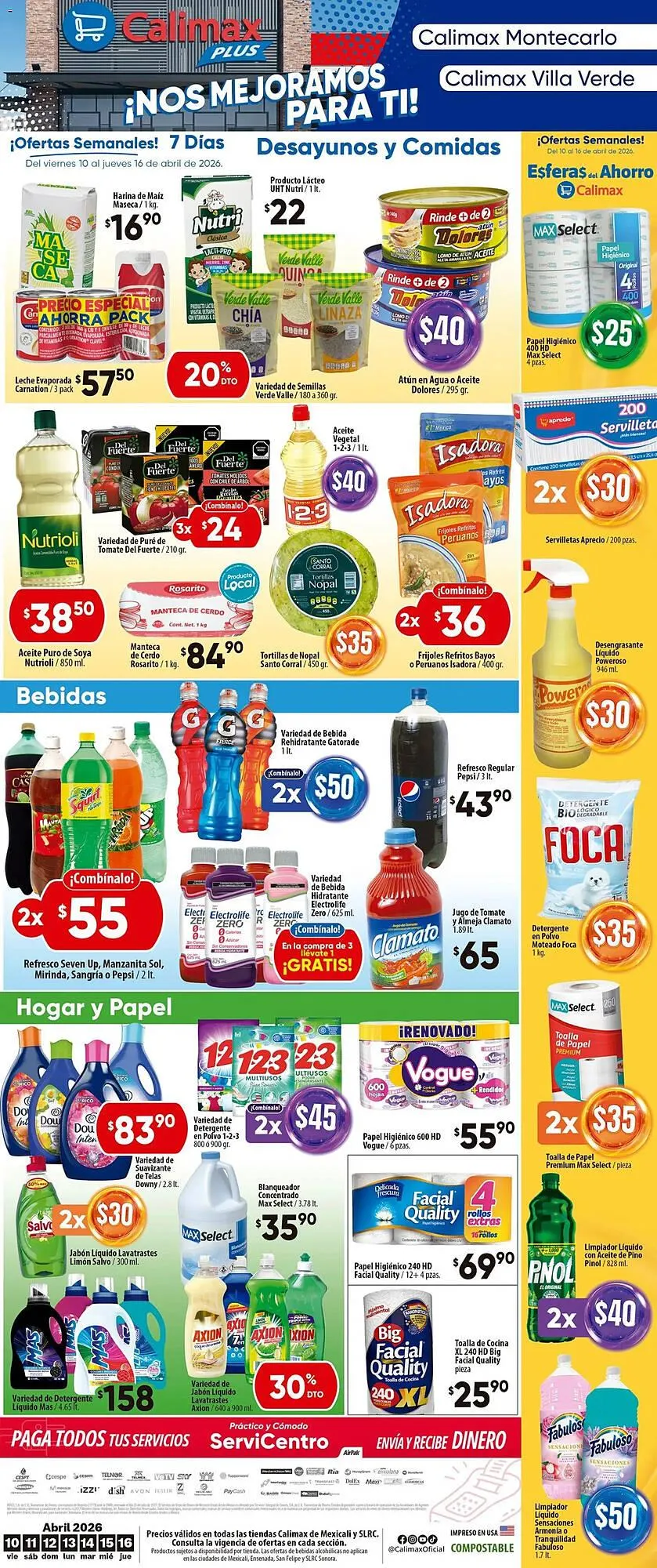 Catálogo de Folleto Calimax 10 de abril al 13 de abril 2026 - Pagina 6