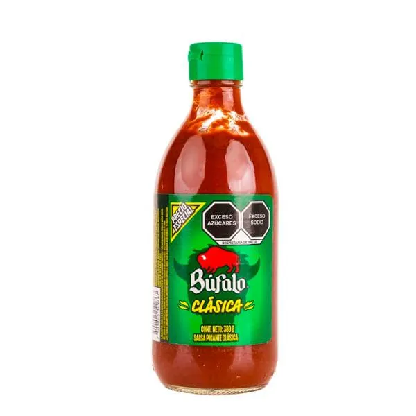 Salsa Bufalo picante clasica 380 g