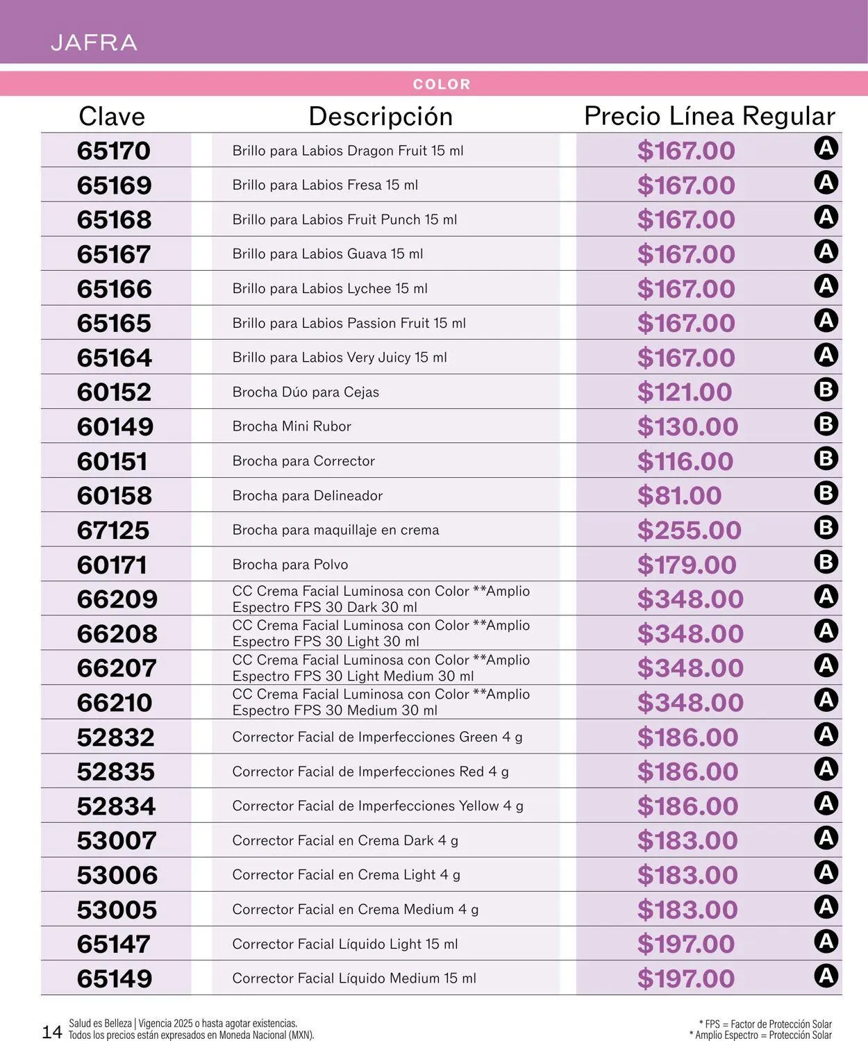 Catálogo de Jafra Oferta actual 12 de marzo al 26 de marzo 2025 - Pagina 14