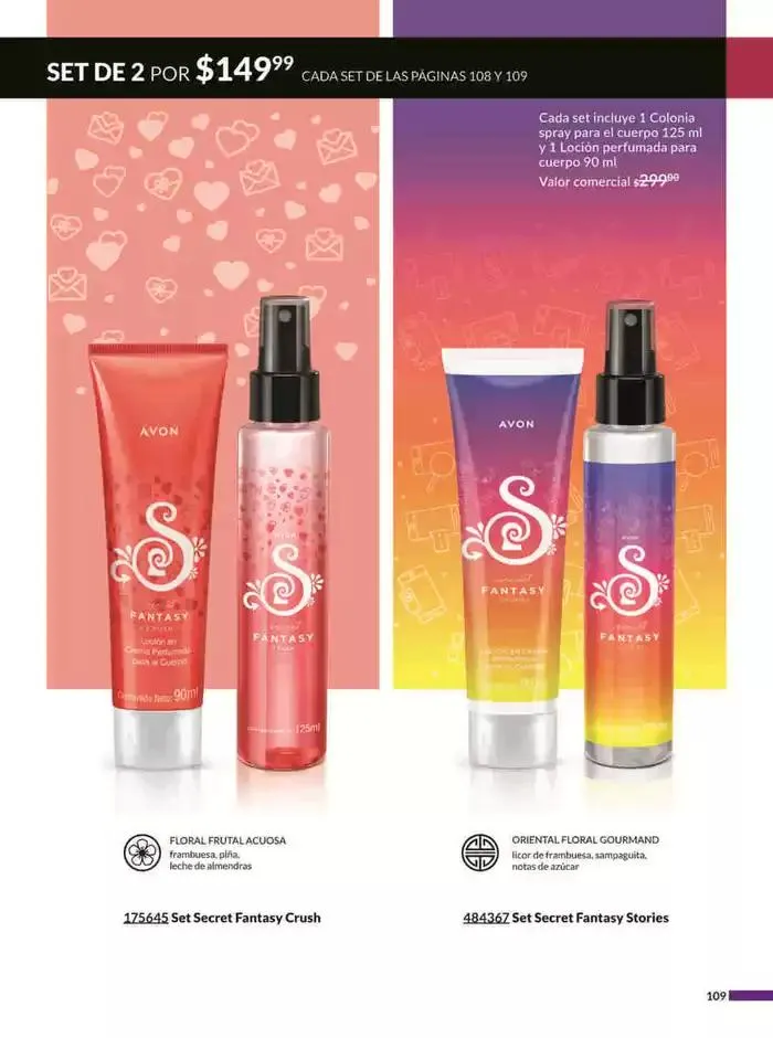 Catálogo de Avon COSMÉTICOS C2 3 de enero al 3 de febrero 2025 - Pagina 109