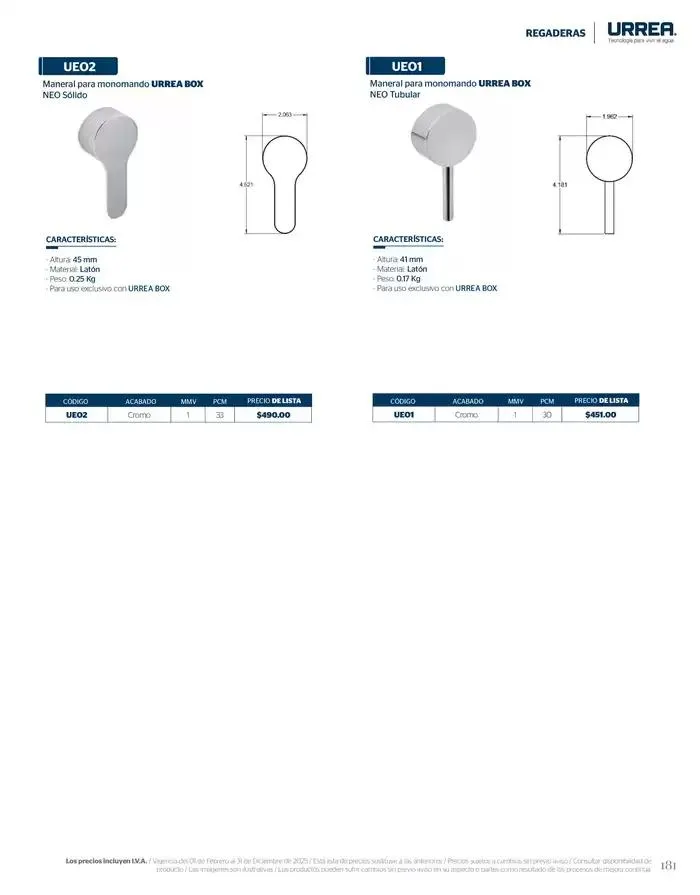 Catálogo de Catálogo Residencial 2025 28 de febrero al 28 de febrero 2026 - Pagina 187