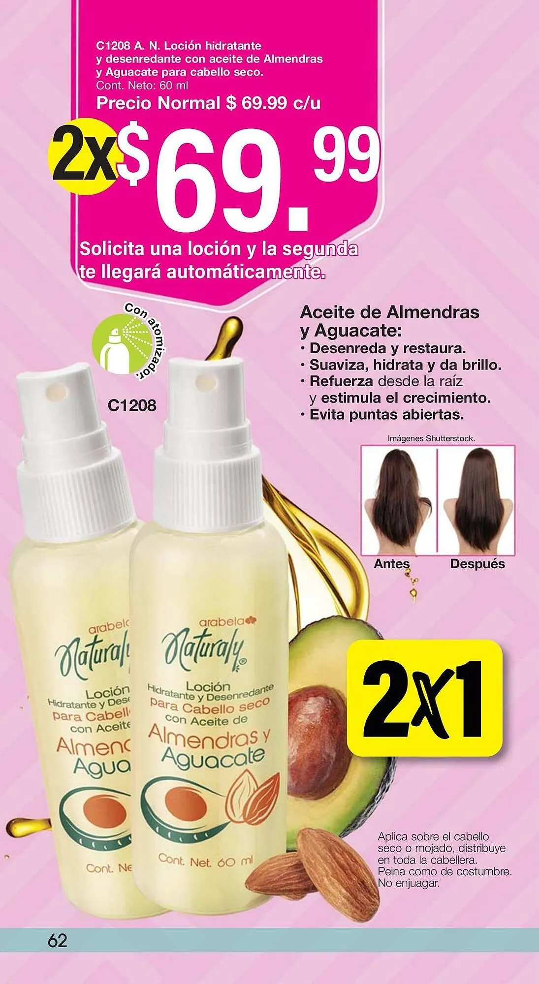 Catálogo de Catálogo Arabela 25 de abril al 16 de mayo 2024 - Pagina 62