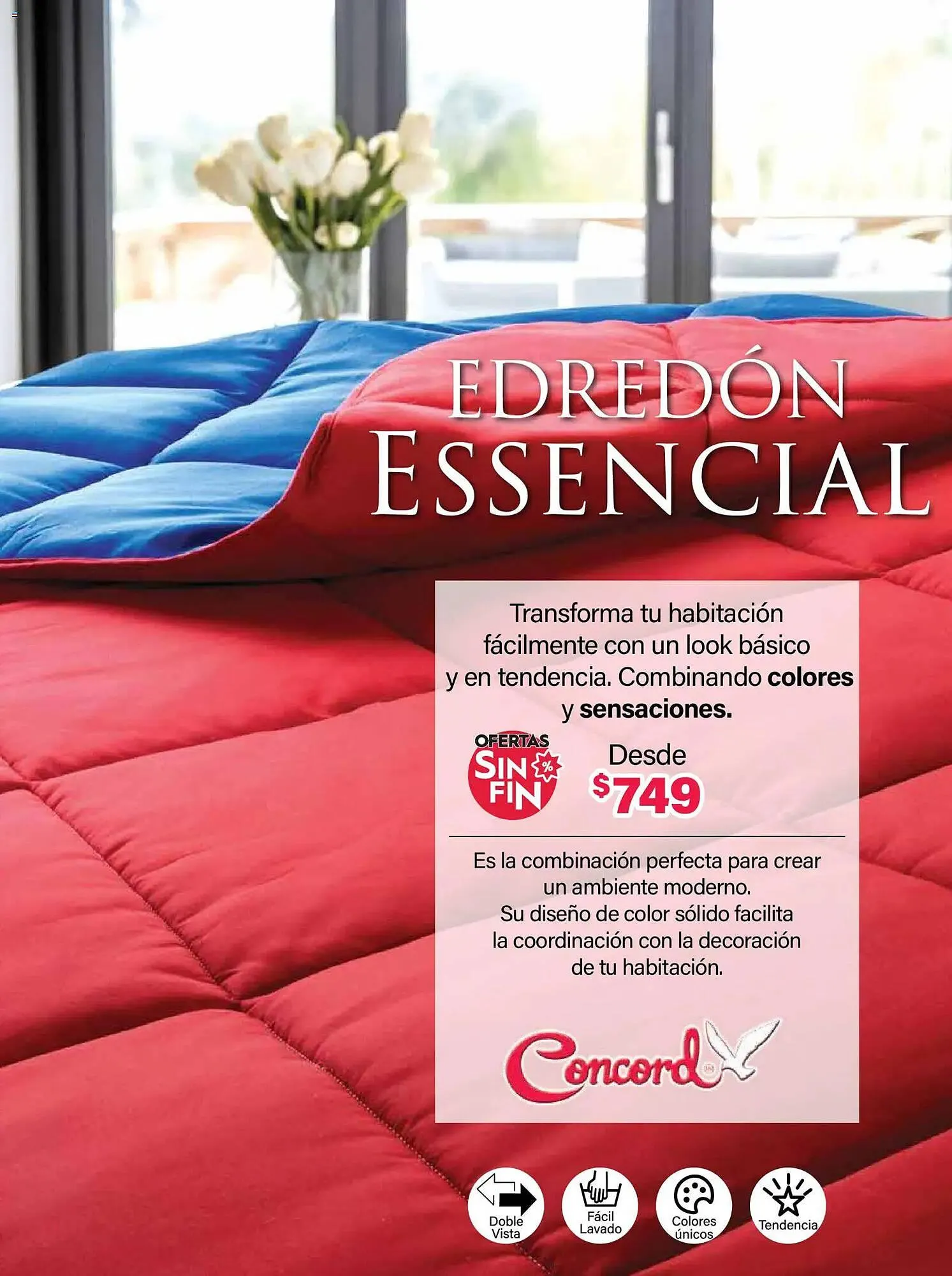 Catálogo de Catálogo Colchas Concord 1 de noviembre al 1 de febrero 2026 - Pagina 148