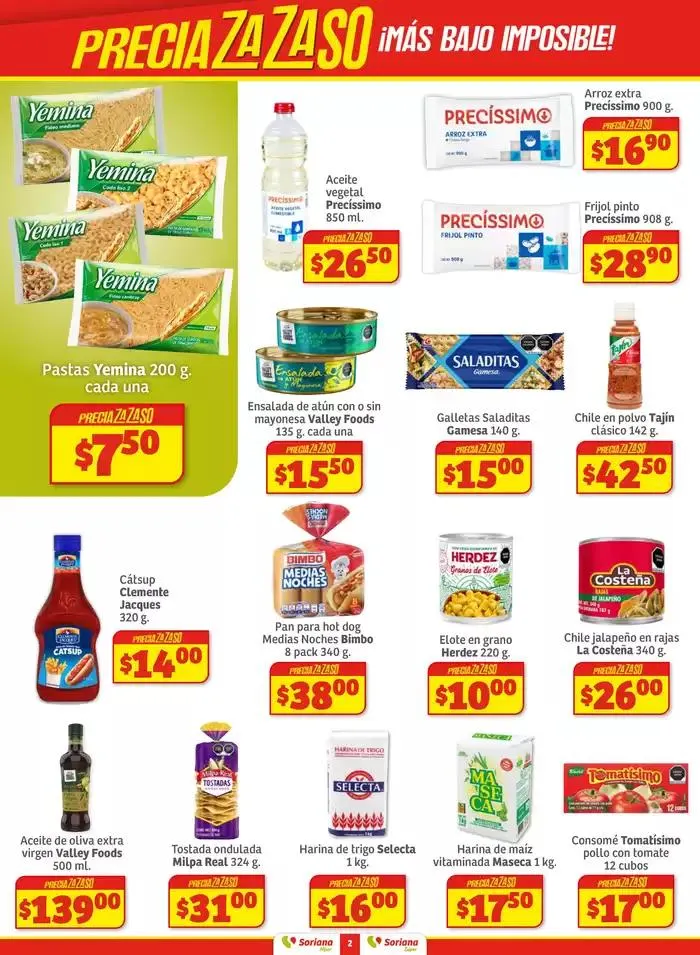 Catálogo de Catálogo Soriana Híper 31 de marzo al 13 de abril 2025 - Pagina 2