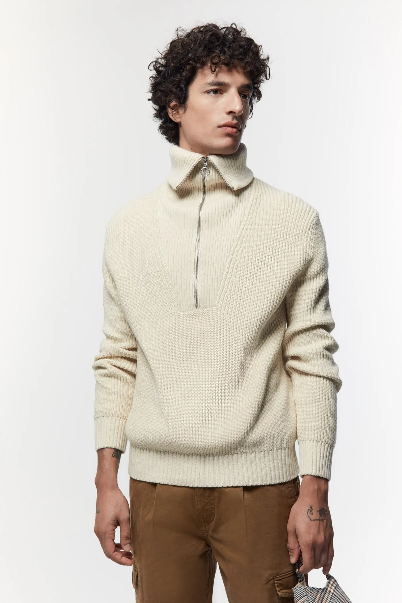 Jersey cremallera canale