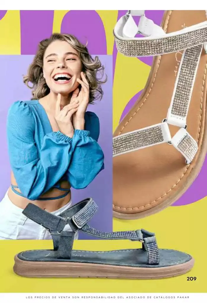 Catálogo de Pakar Sandalia 31 de enero al 31 de mayo 2025 - Pagina 209