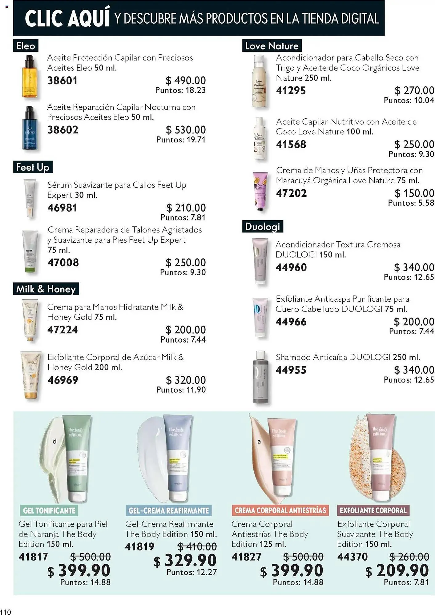 Catálogo de Catálogo Oriflame 6 de diciembre al 27 de diciembre 2025 - Pagina 110