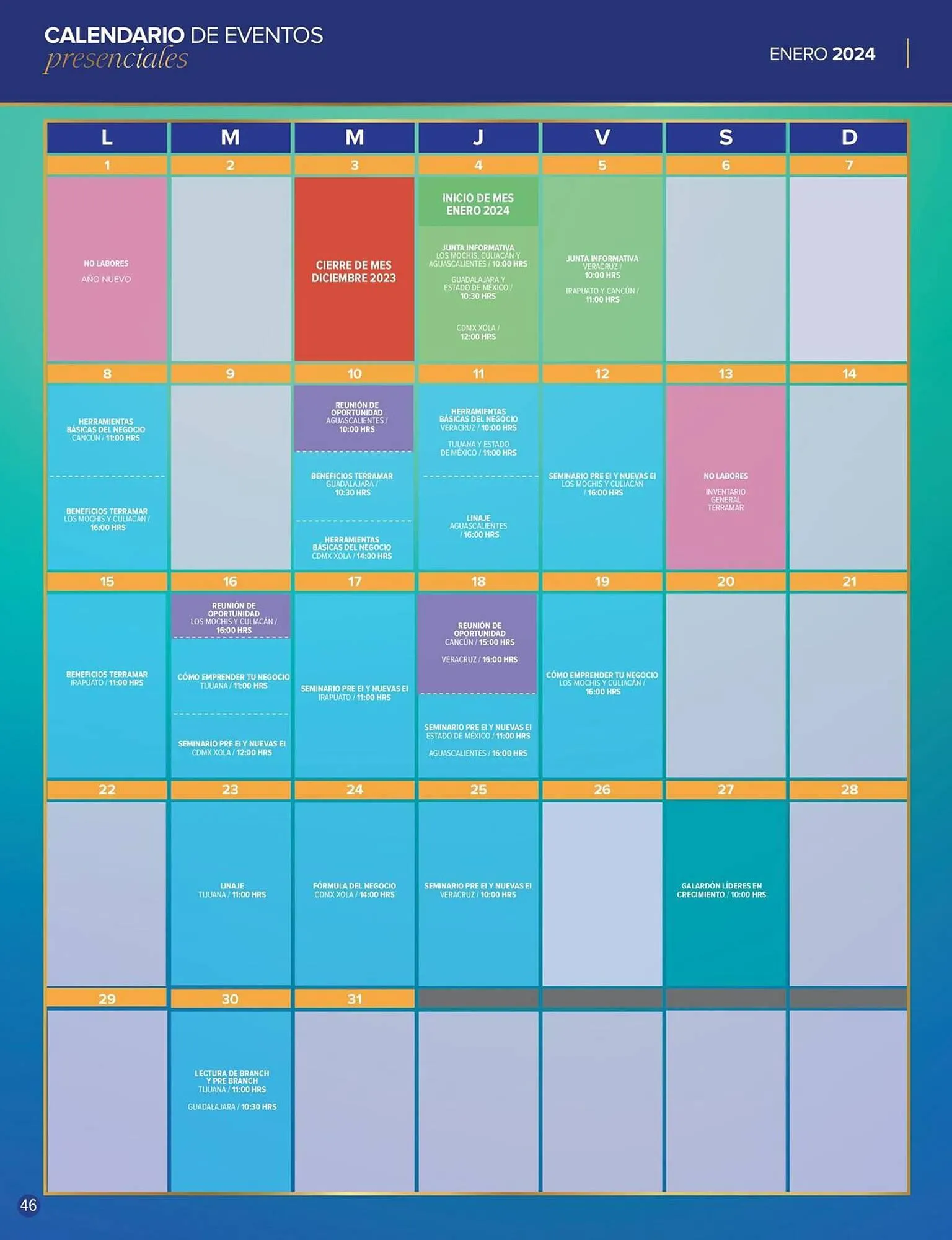 Catálogo de Catálogo Terramar Brands 4 de enero al 31 de enero 2024 - Pagina 46