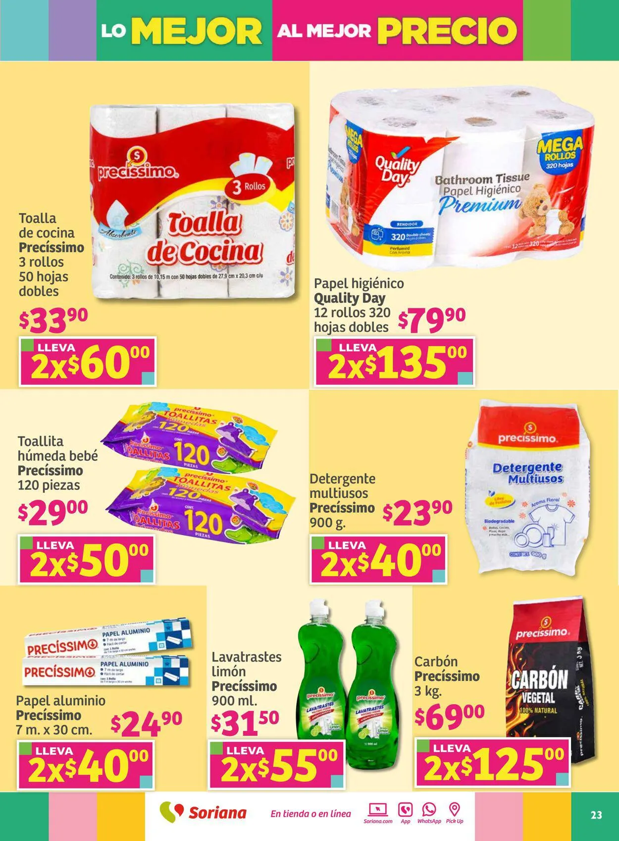 Catálogo de Soriana - Folleto Julio Regalado Mercado Nacional Oferta actual 13 de julio al 20 de julio 2023 - Pagina 23