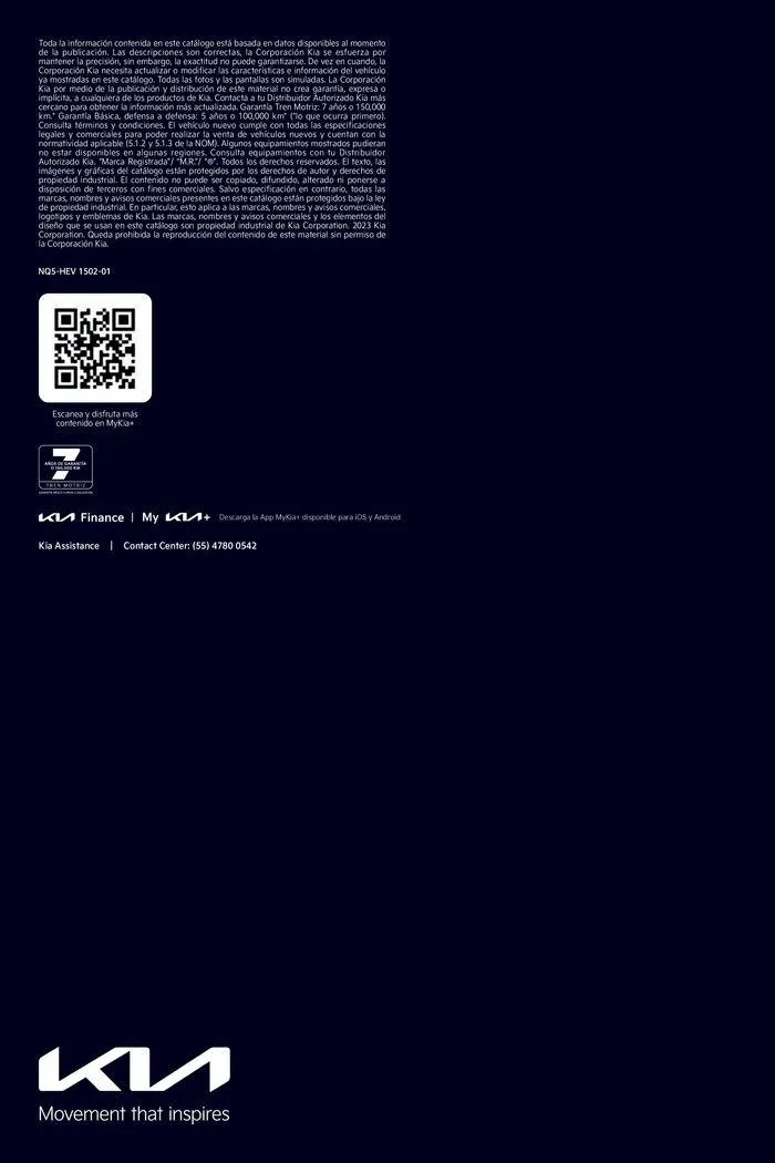 Catálogo de Sportage Híbrida 2024 28 de febrero al 31 de diciembre 2024 - Pagina 7