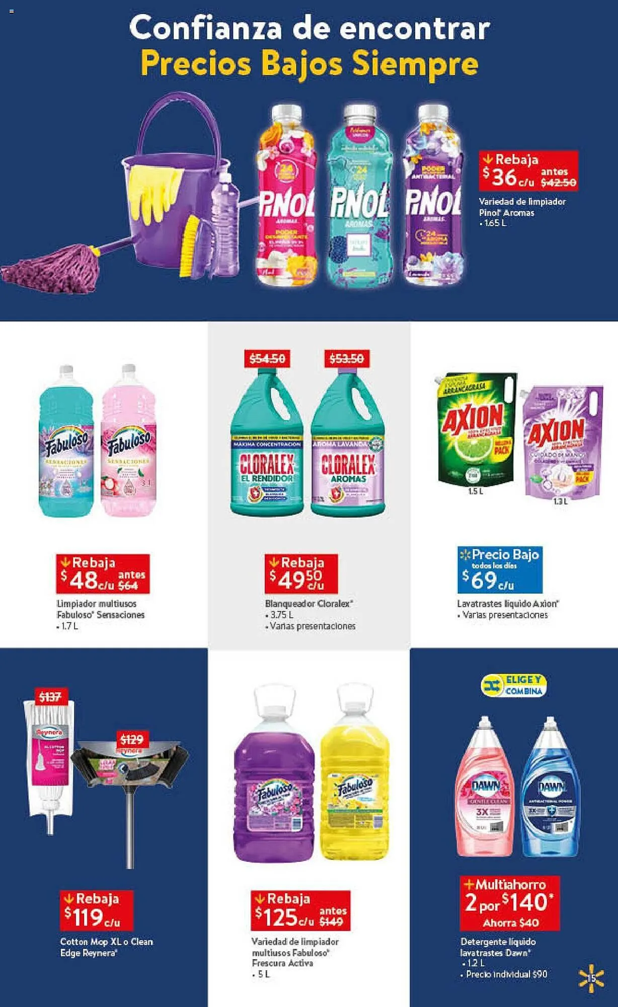 Catálogo de Catálogo Walmart 18 de septiembre al 4 de octubre 2023 - Pagina 15