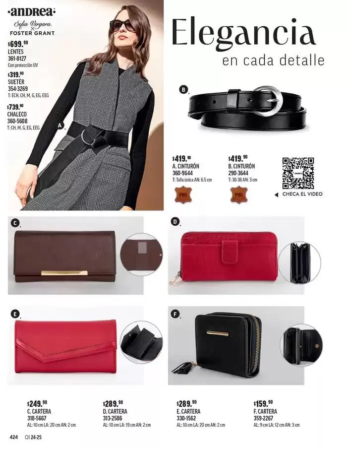 Catálogo de ANDREA - BOLSAS Y ACCESORIOS 26 de agosto al 25 de enero 2025 - Pagina 16
