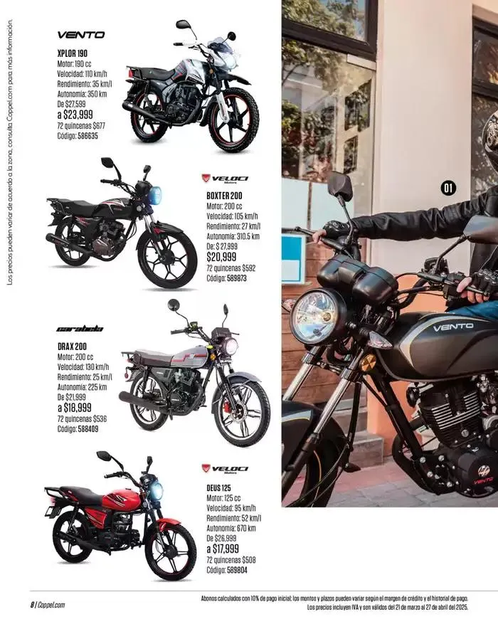 Catálogo de REVISTA MARZO REVISTA MOTOS I 24 de marzo al 27 de abril 2025 - Pagina 8