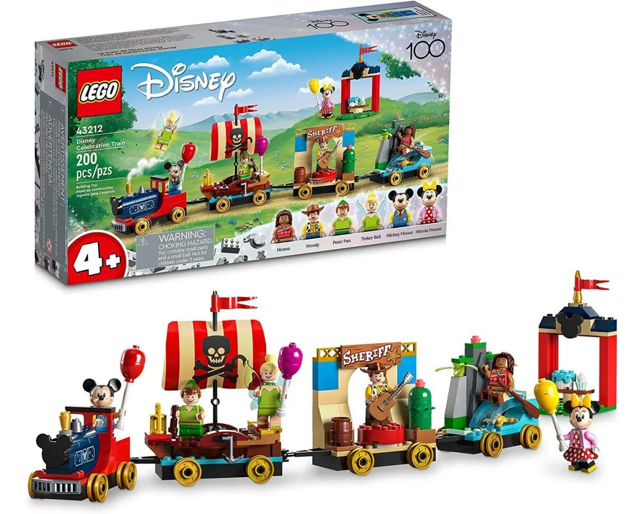 Lego Disney Tren de Celebracion Disney 43212