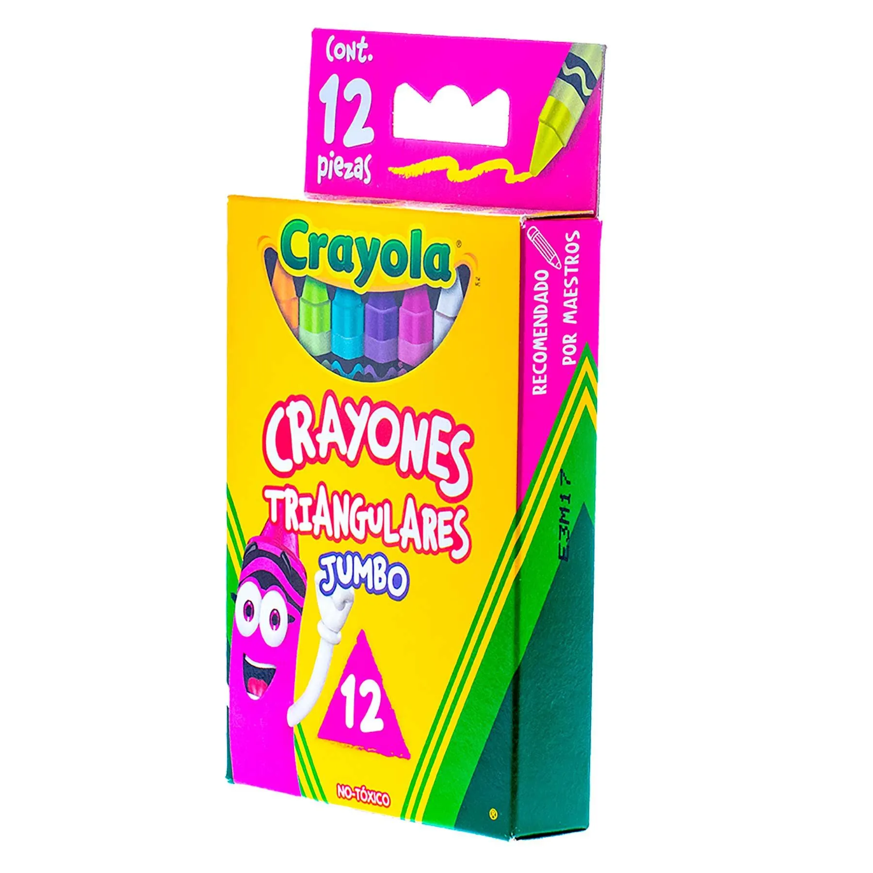 Crayones Triangulares Jumbo Crayola C/12