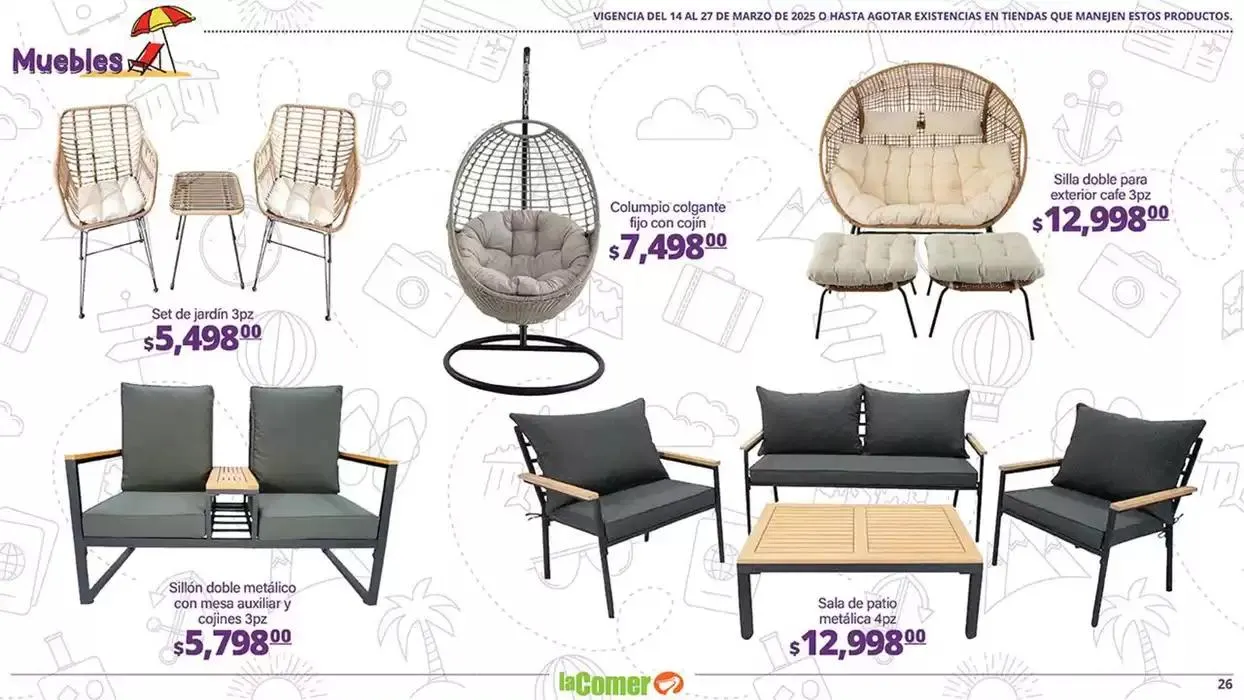 Catálogo de La Comer - Vacaciones 14 de marzo al 27 de marzo 2025 - Pagina 26