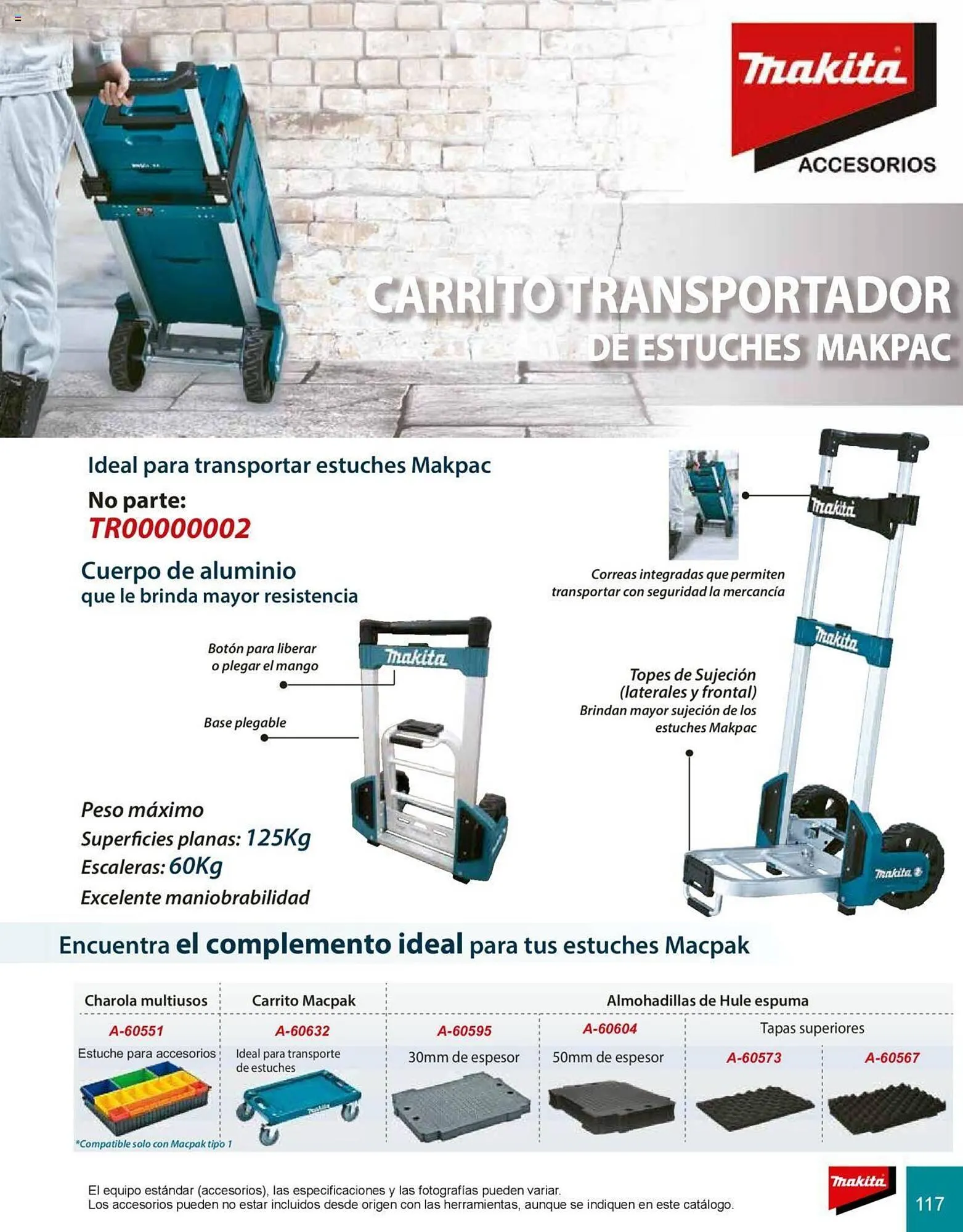 Catálogo de Catálogo Makita 8 de julio al 31 de diciembre 2025 - Pagina 117