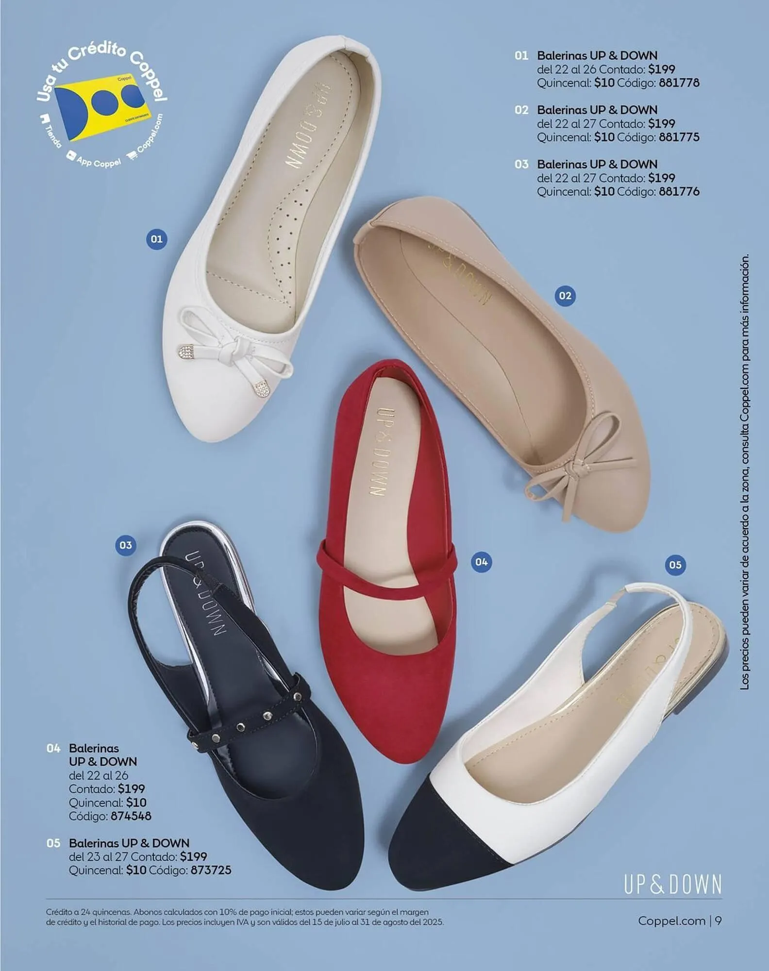 Catálogo de Catálogo Coppel 1 de julio al 31 de agosto 2025 - Pagina 9