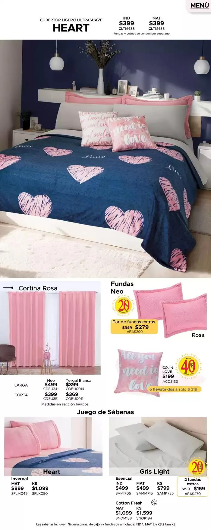 Catálogo de Ofertas Colchas Concord 4 de marzo al 31 de marzo 2025 - Pagina 402