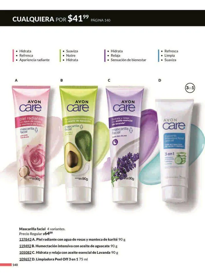 Catálogo de Avon COSMÉTICOS C10 15 de mayo al 19 de junio 2024 - Pagina 140
